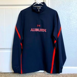 NWOT Auburn War Eagle Quarter-Zip Warm Up Pullover